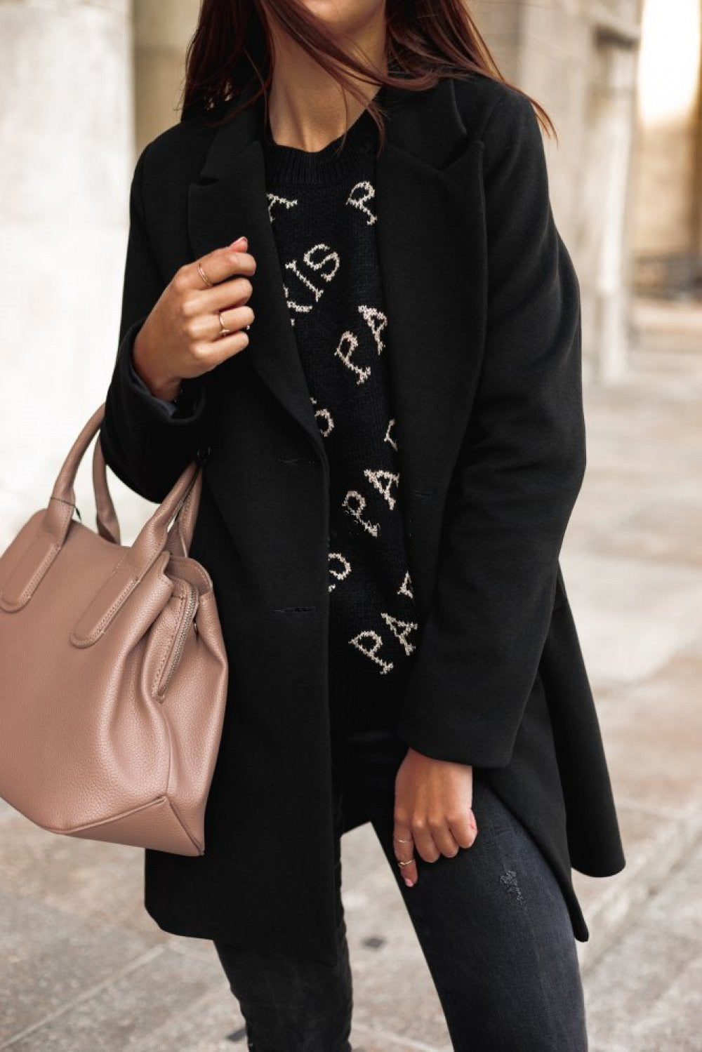 Fashion Canberra I Elia Classic Double-Breasted Coat