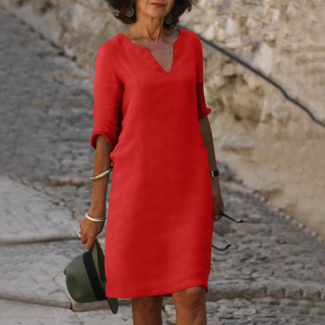 Fashion Canberra I Harper Timeless V-neck Dress