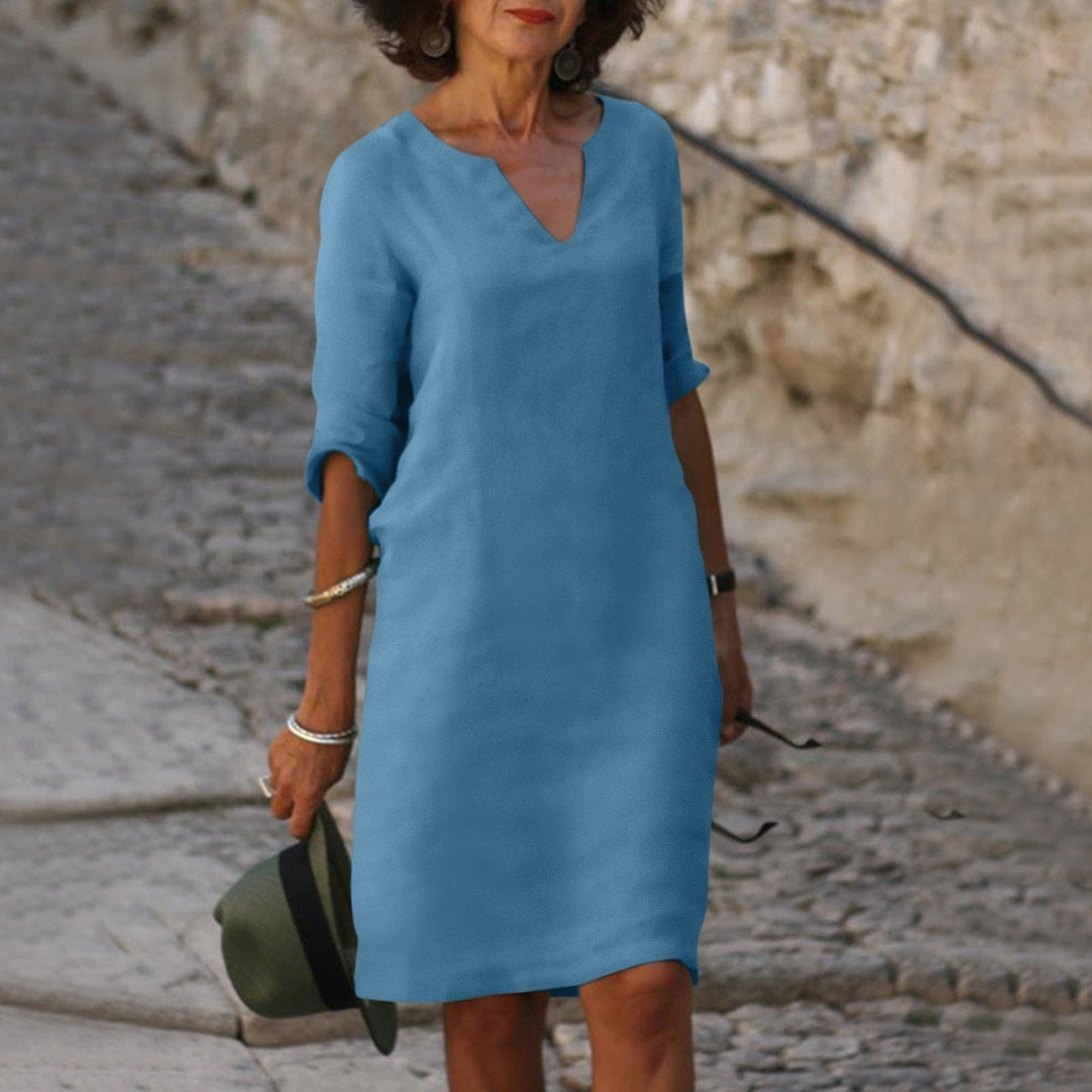 Fashion Canberra I Harper Timeless V-neck Dress