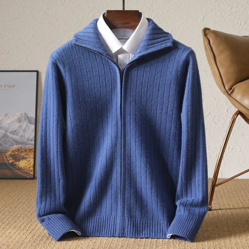 Fashion Canberra I Felix Comfortable Merino Wool Business Cardigan