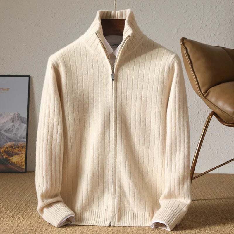 Fashion Canberra I Felix Comfortable Merino Wool Business Cardigan
