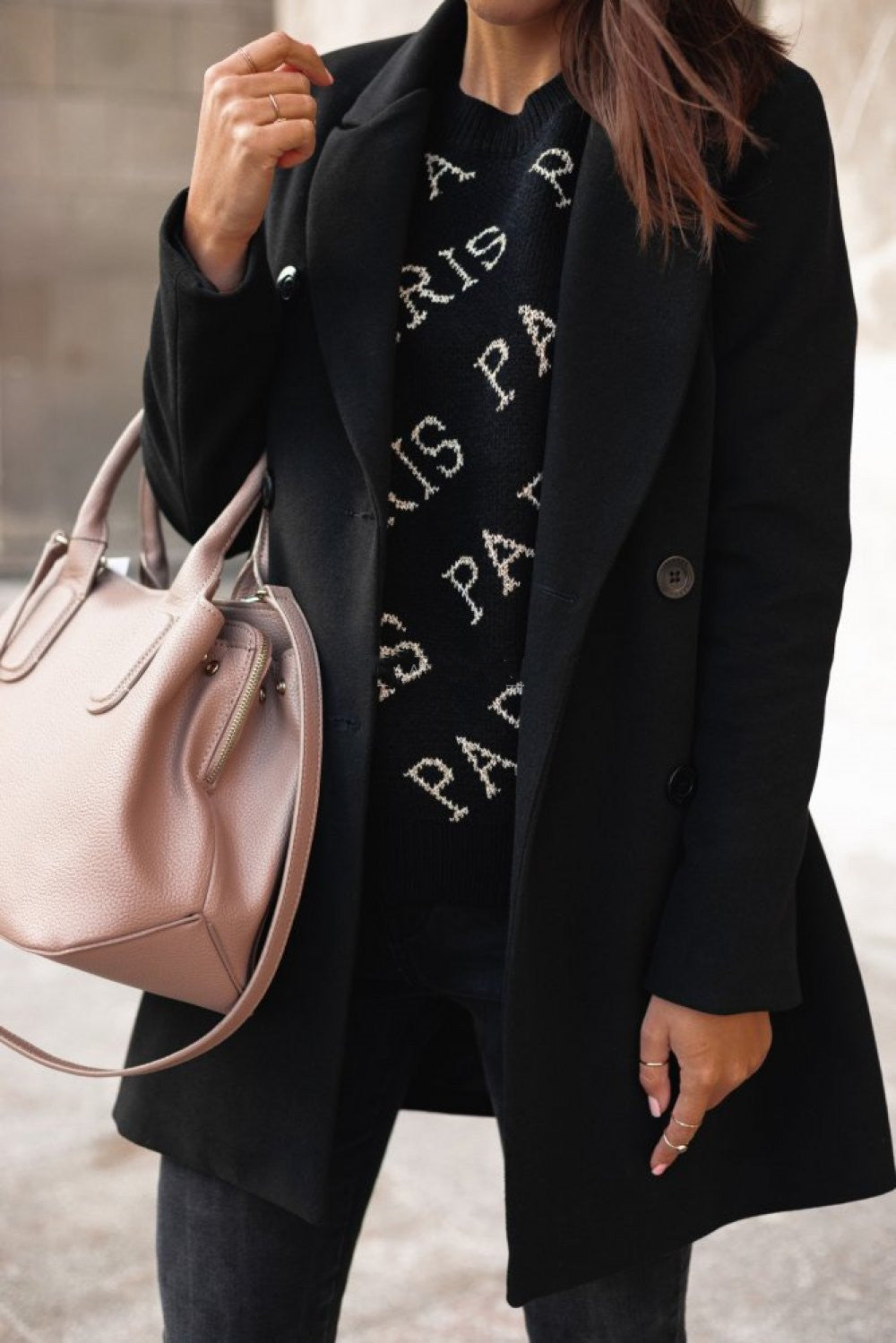 Fashion Canberra I Elia Classic Double-Breasted Coat