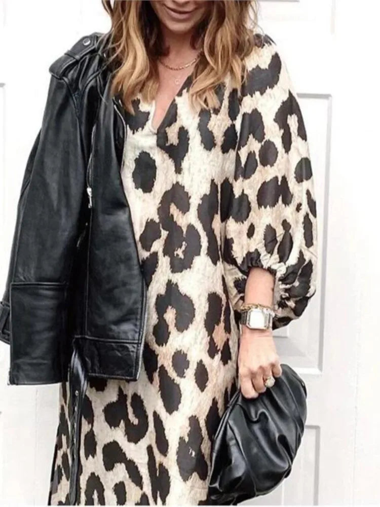 Fashion Canberra I Zeina Leopard Print Dress