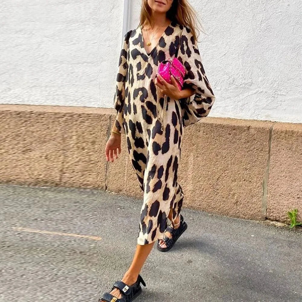 Fashion Canberra I Zeina Leopard Print Dress