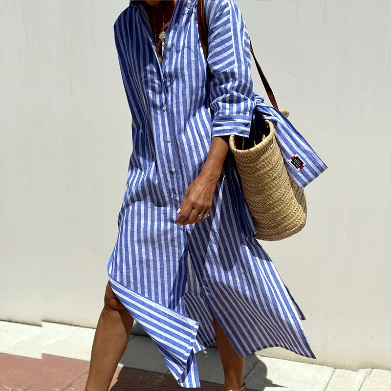 Fashion Canberra I Ellie Striped dress shirt