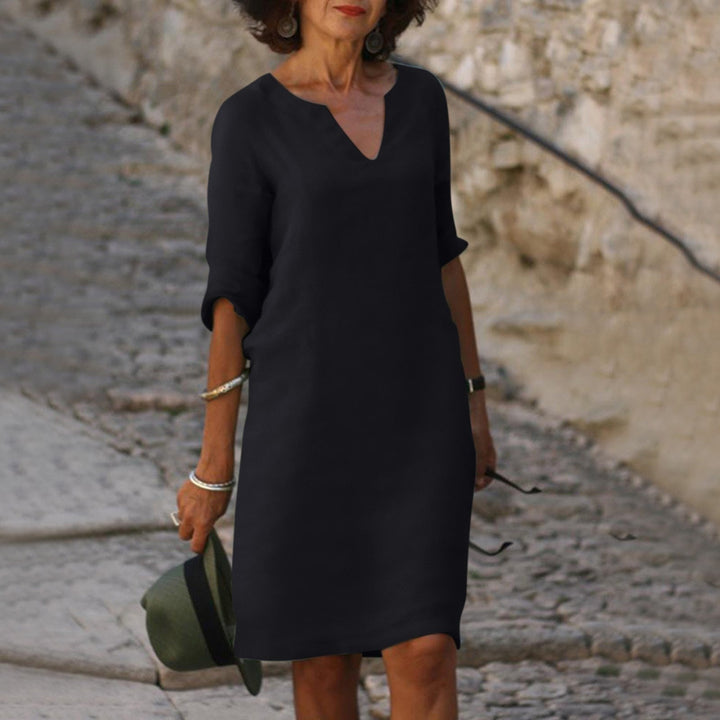 Fashion Canberra I Harper Timeless V-neck Dress