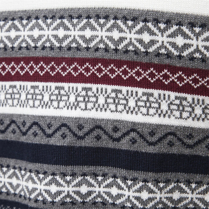 Fashion Canberra I Emmanuel Casual Super Soft Ethnic Pattern Men's Sweater