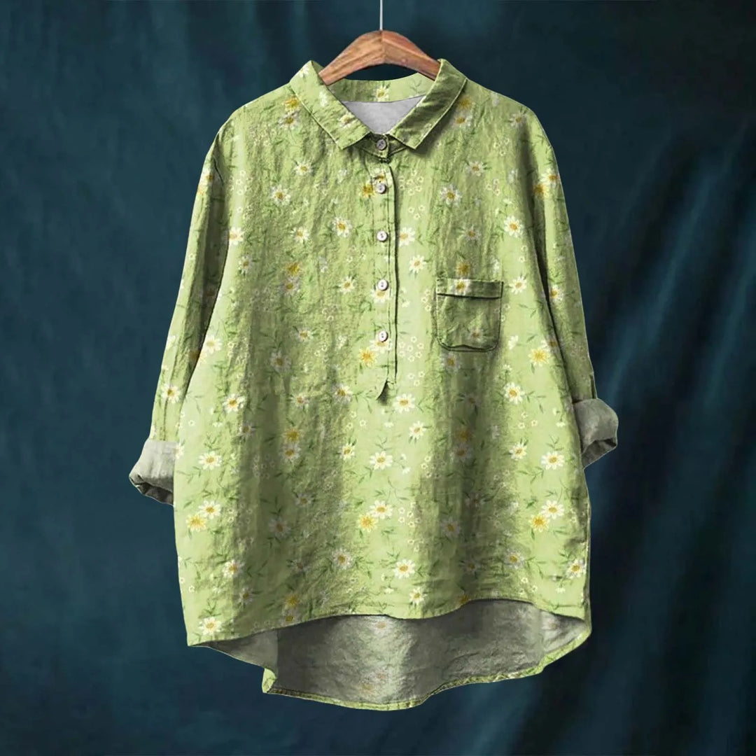 Fashion Canberra I Anne Cotton-Linen Shirt