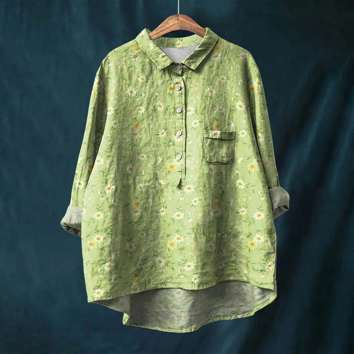 Fashion Canberra I Anne Cotton-Linen Shirt