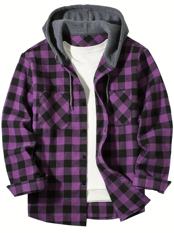 Fashion Canberra I Dean Flannel Hoodie Jacket