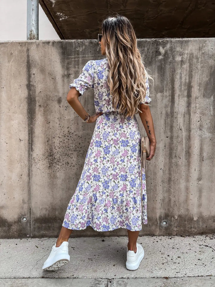 Fashion Canberra I Danya Elegant Floral Dress