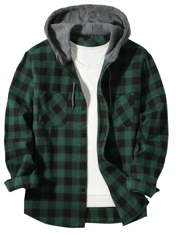 Fashion Canberra I Dean Flannel Hoodie Jacket