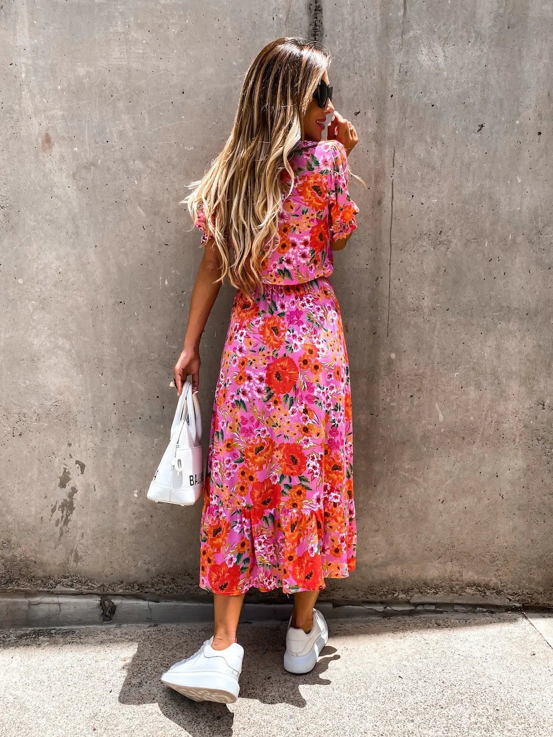 Fashion Canberra I Danya Elegant Floral Dress