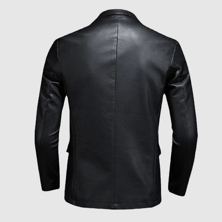 Fashion Canberra | Alvaro Sleek Leather Blazer
