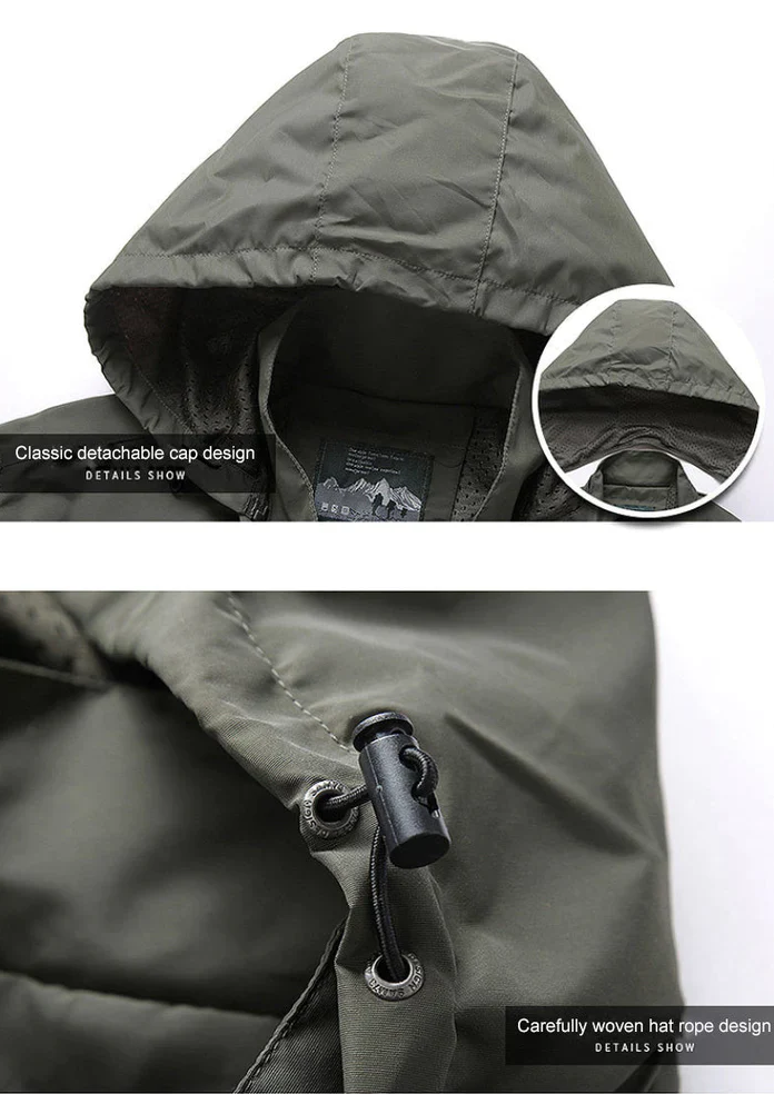 Fashion Canberra | Connor Waterproof Hooded Jacket