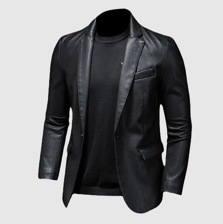 Fashion Canberra | Alvaro Sleek Leather Blazer