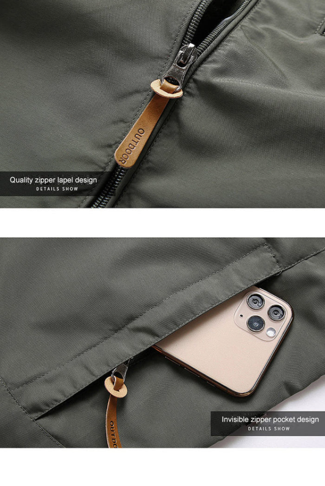 Fashion Canberra | Connor Waterproof Hooded Jacket