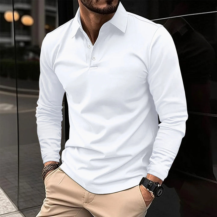 Fashion Canberra I Jack Casual Comfortable Long-Sleeved Polo T-Shirt