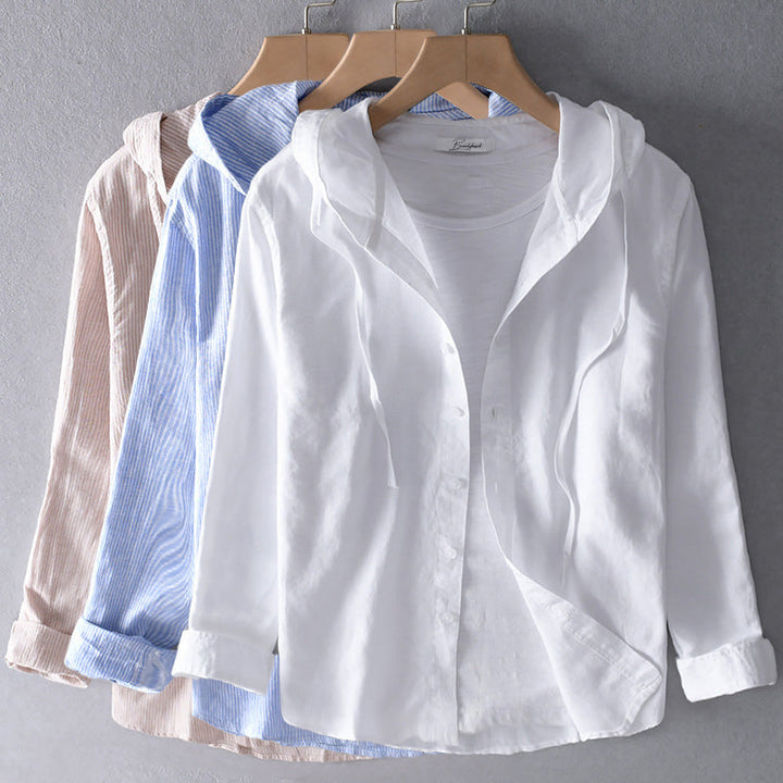 Fashion Canberra I Evonna Lightweight Hooded Blouse