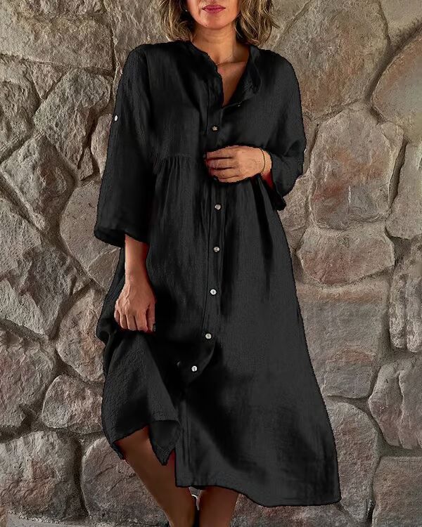 Fashion Canberra I Sanda Loose Shirt Dress