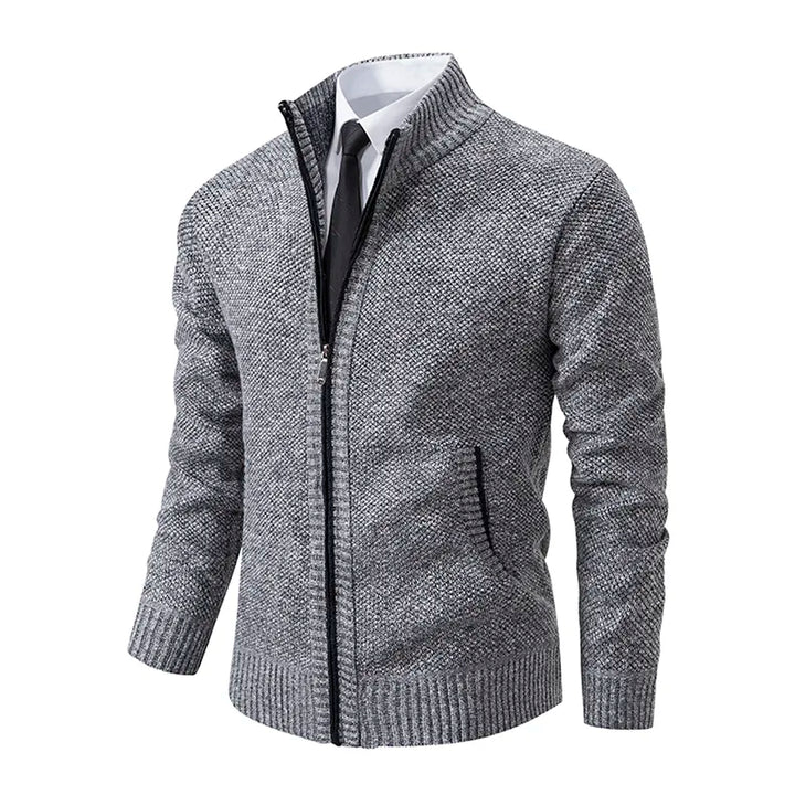 Fashion Canberra I James Classic Zip-Up Sweater