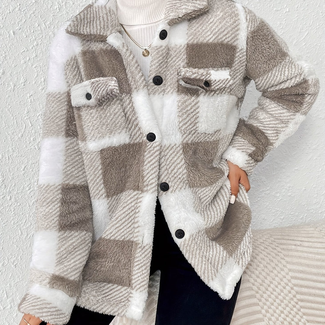Fashion Canberra I Kiana Stylish Fleece Oversized Jacket