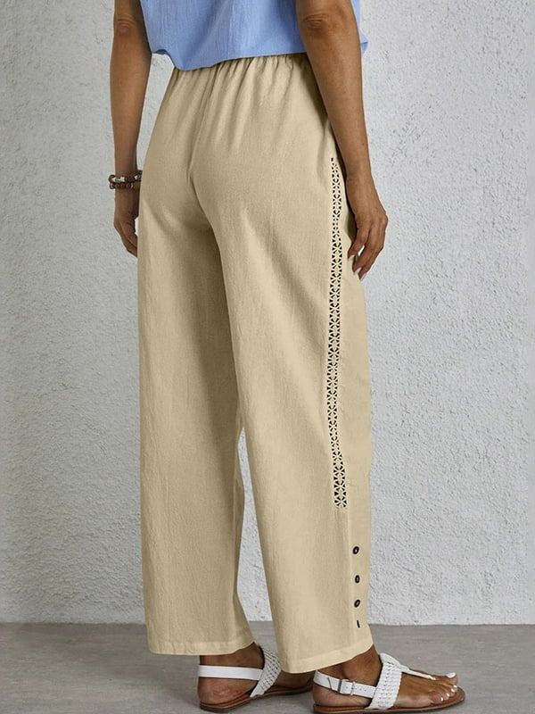 Fashion Canberra I Mary Effortless Buttoned Pants