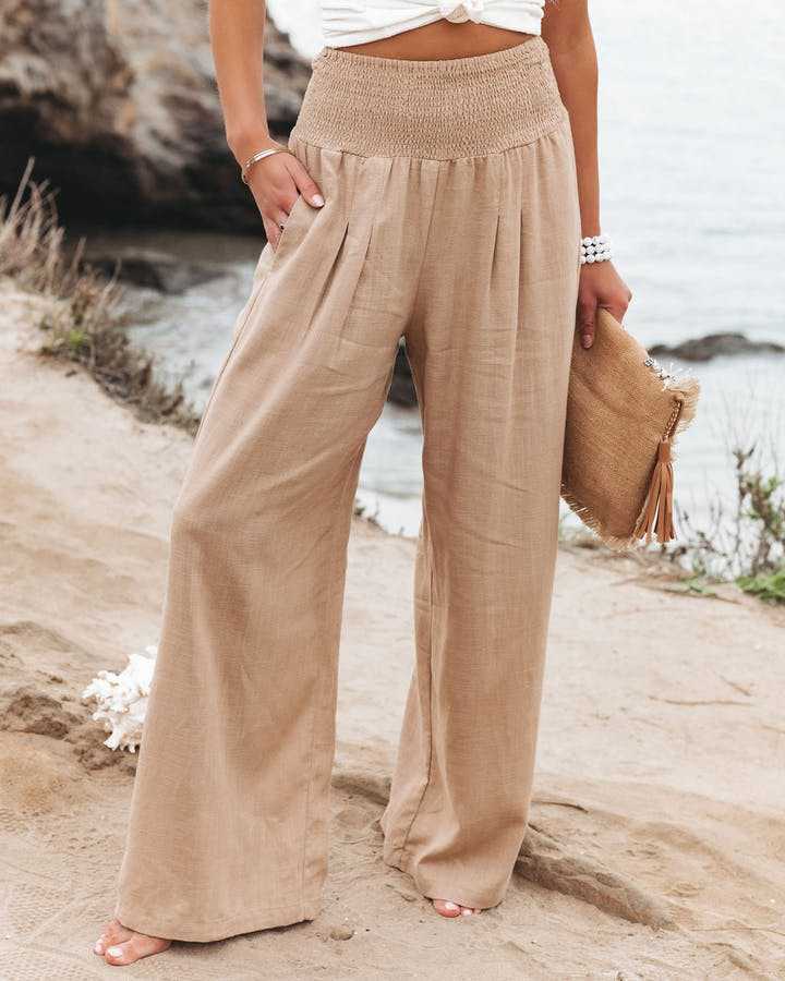 Fashion Canberra I Lina Beach Wide Leg Pants