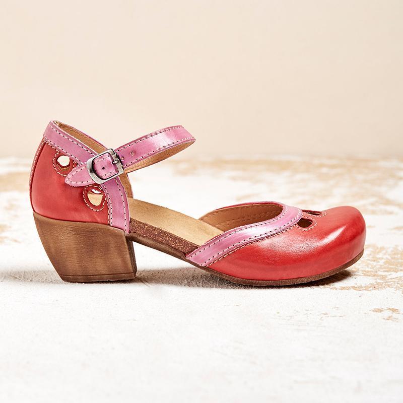 Fashion Canberra I Alica Orthopedic Sandals With Low Heels
