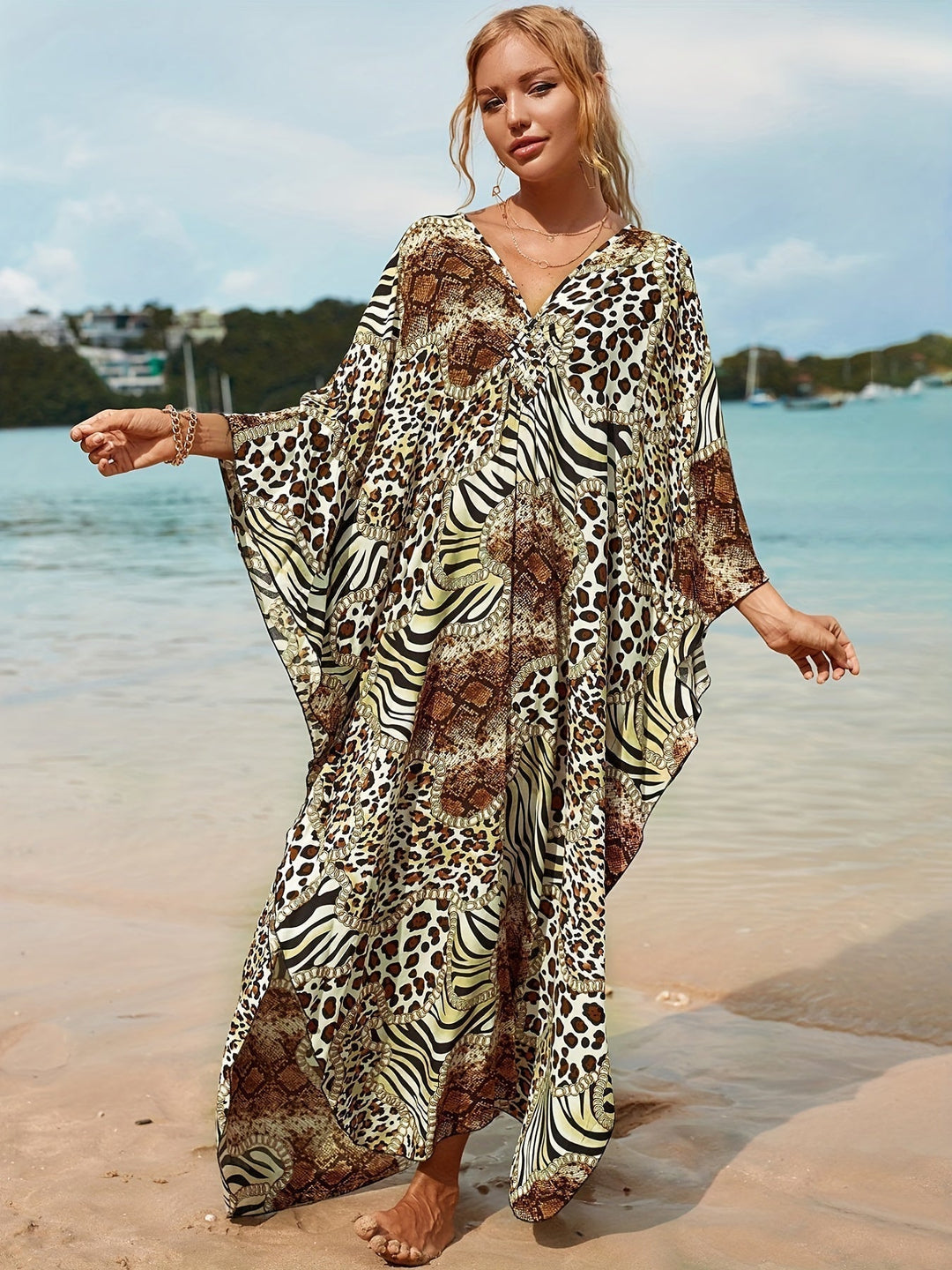 Fashion Canberra I Alina Wild Safari Beach Dress