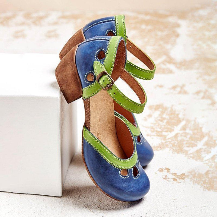 Fashion Canberra I Alica Orthopedic Sandals With Low Heels