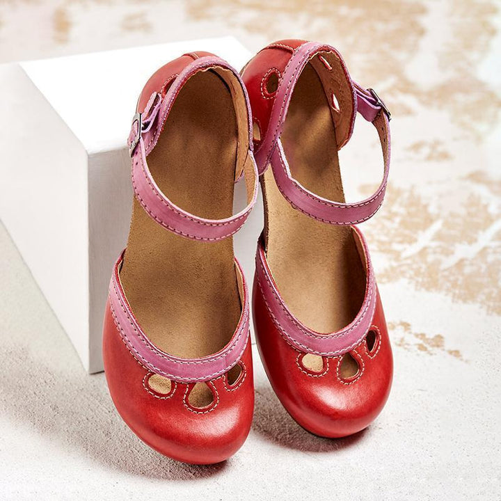 Fashion Canberra I Alica Orthopedic Sandals With Low Heels