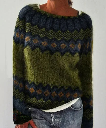 Fashion Canberra I Iza Cozy Fair Isle Sweater
