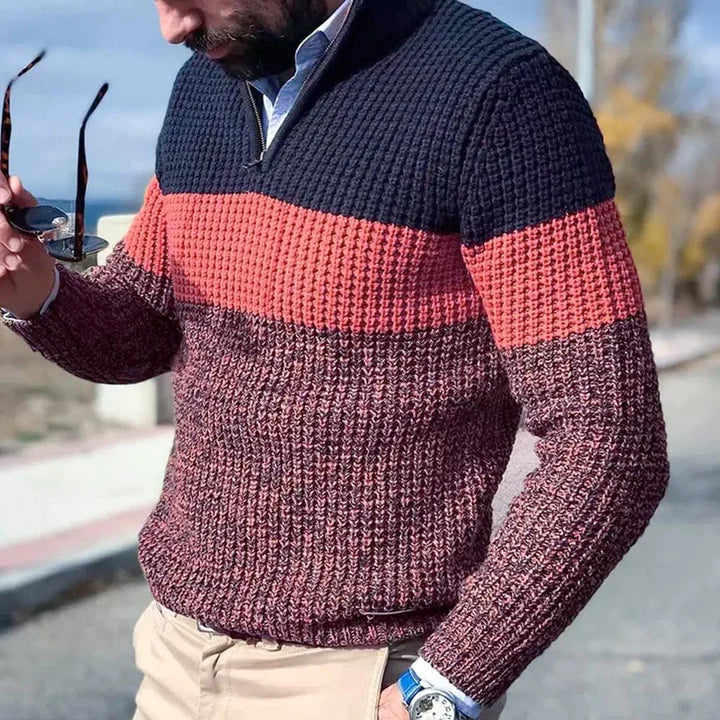 Fashion Canberra I William Elegant Warm Knitted Sweater
